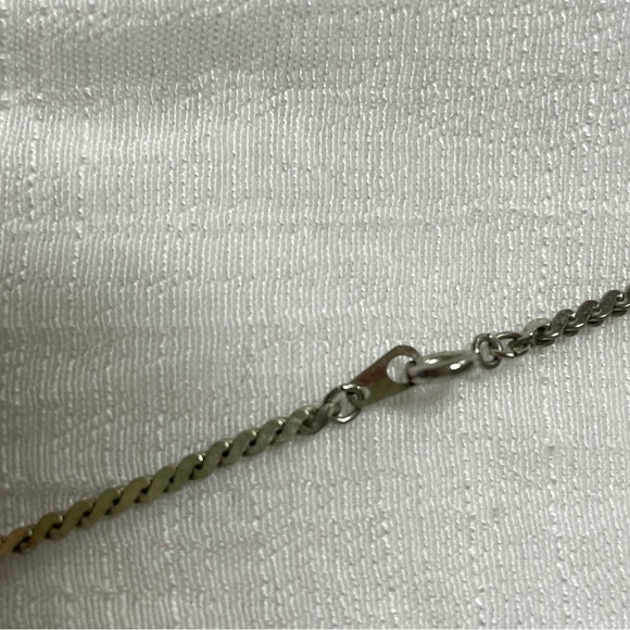 Vintage Stamped Sterling Lighthouse pendant necklace spring clasp 25”. - Picture 2 of 3